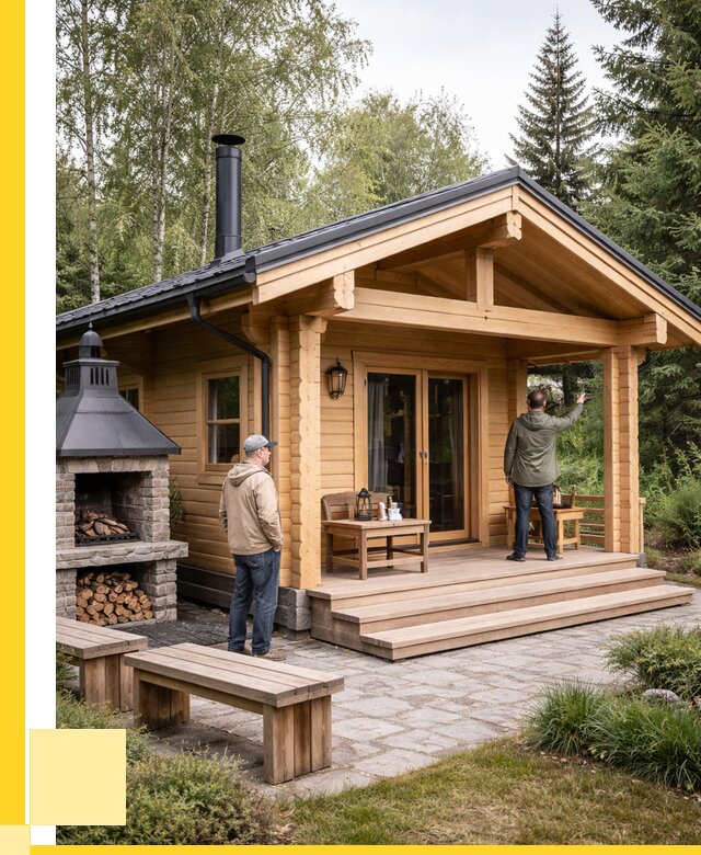 Деревянные бани под ключ в Королёве от 467865 р. | ЭриданКор