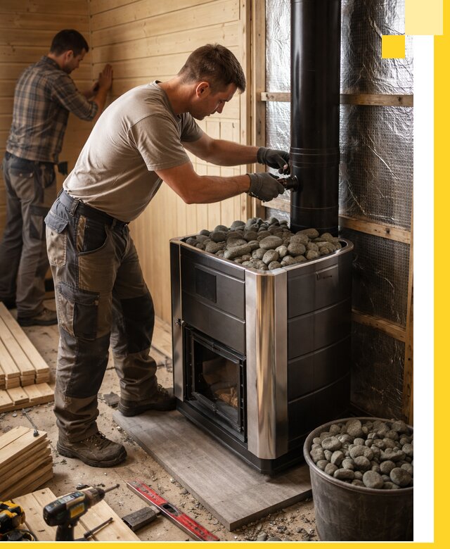 Проектирование и строительство парилок для бани в Королёве под ключ