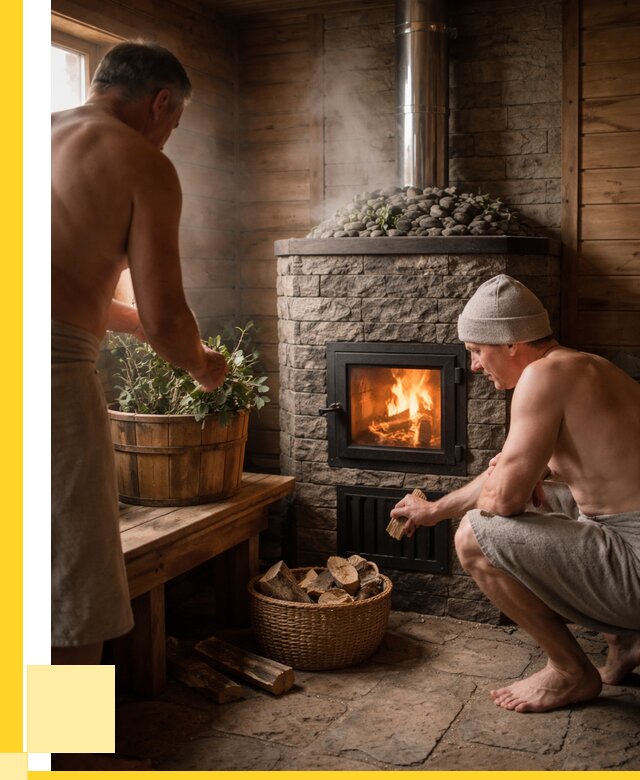 Банные печи под ключ в Королёве от 46787 р. | ЭриданКор кирпичная