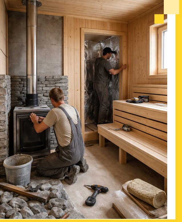 Строительство и изготовление бань под ключ в Королёве