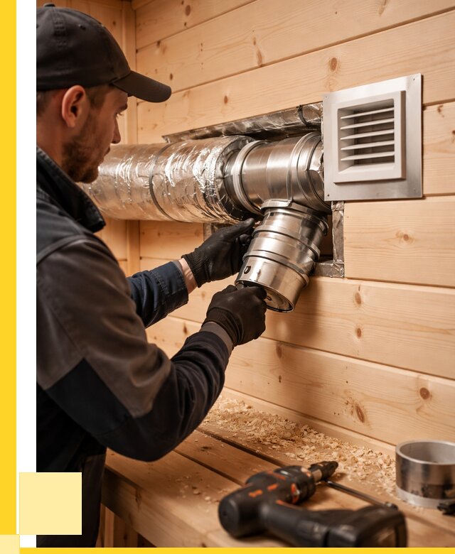 Монтаж вентиляции бани в Королёве от 12476 р. | ЭриданКор