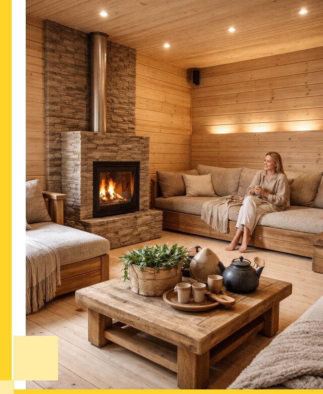 Проект бани с комнатой отдыха в Королёве от 36390 р. | ЭриданКор