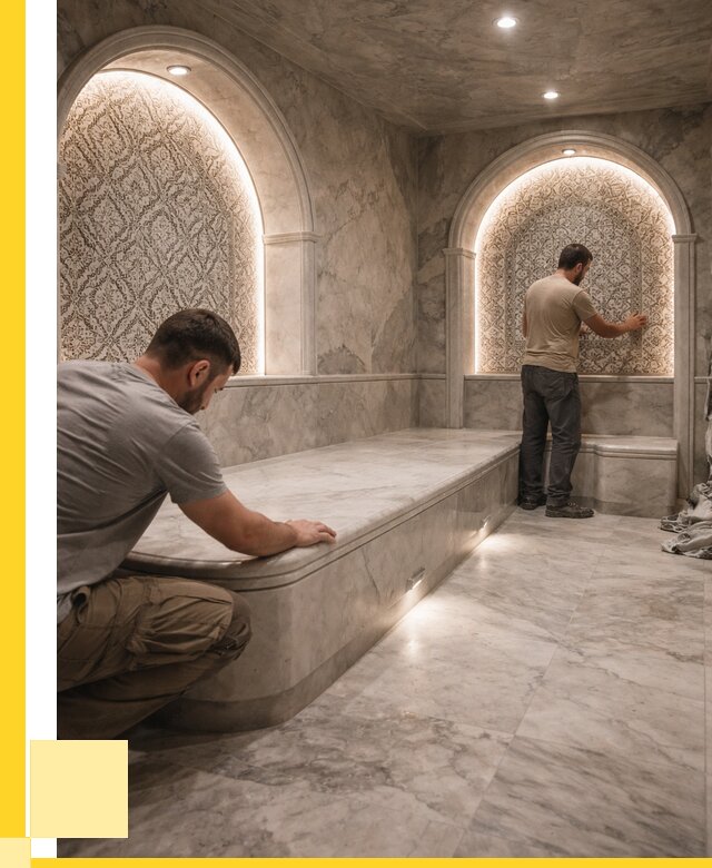 Турецкие бани под ключ в Королёве от 259925 р. | ЭриданКор